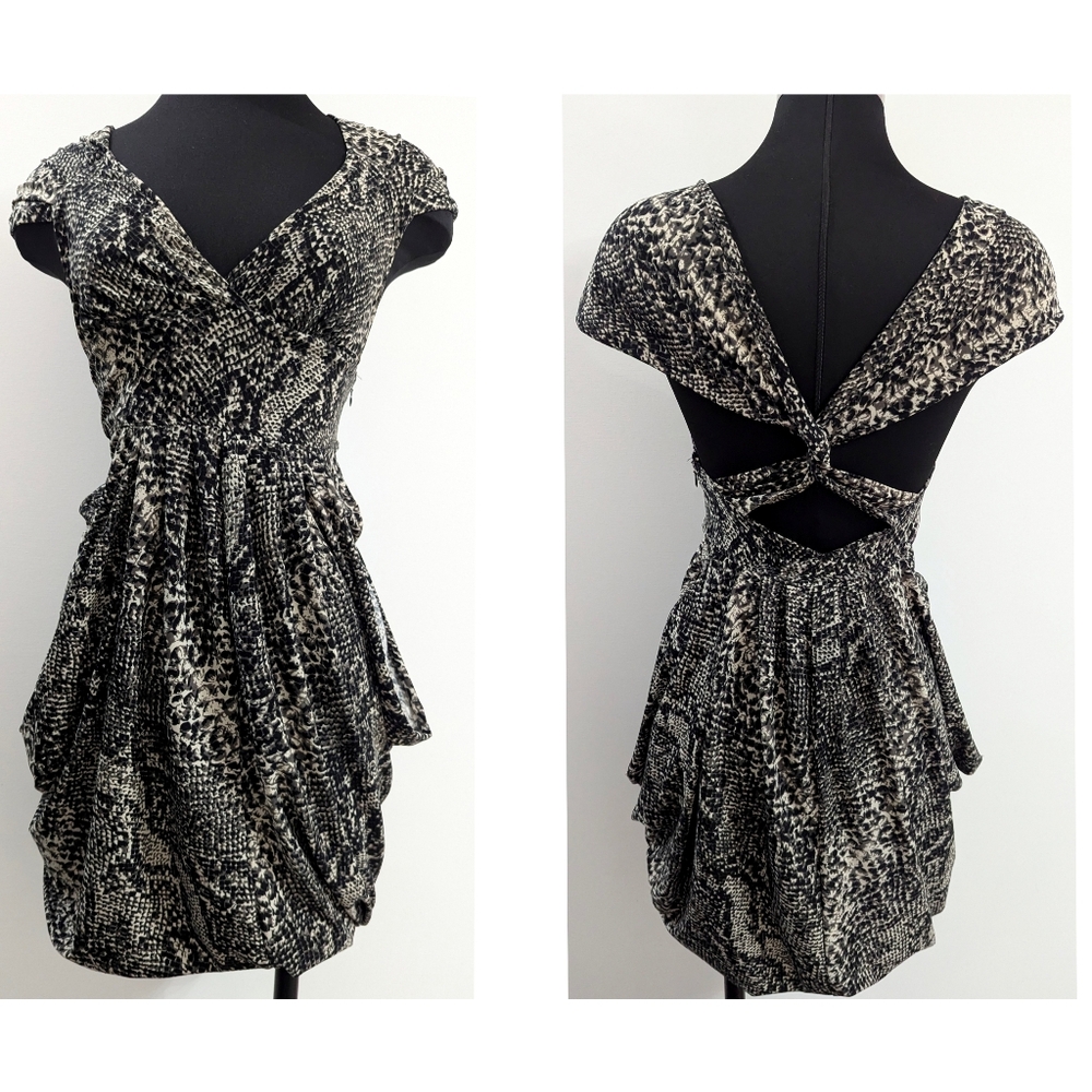Urban Behavior Dress with Crossover Back Size S